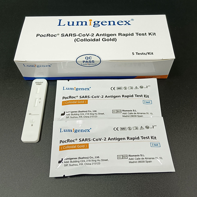 Kit per test rapido dell'antigene (oro colloidale) elencato nell'elenco RAT comune dell'UE