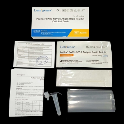 Kit di test rapido dell'antigene SARS-CoV-2 per autotest certificato CE