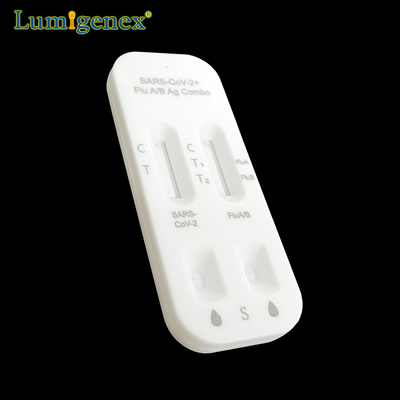 Influenza SARS-CoV-2 un iso del CE rapido di Kit Colloidal Gold Nasal Swab della prova di B