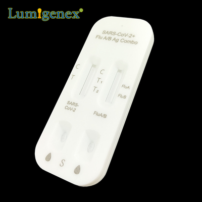 Covid19 Influenza A Influenza B Kit Test Rapido Tampone Nasale Oro Colloidale Monkeypox CE