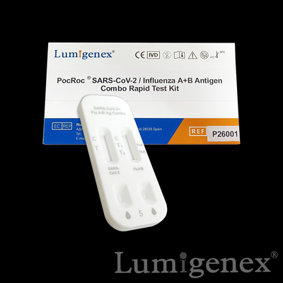 Covid19 Influenza A Influenza B Kit Test Rapido Tampone Nasale Oro Colloidale Monkeypox CE