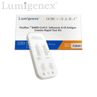 Influenza COVID19 una prova rapida Kit Colloidal Gold Nasal Swab dell'antigene di influenza B