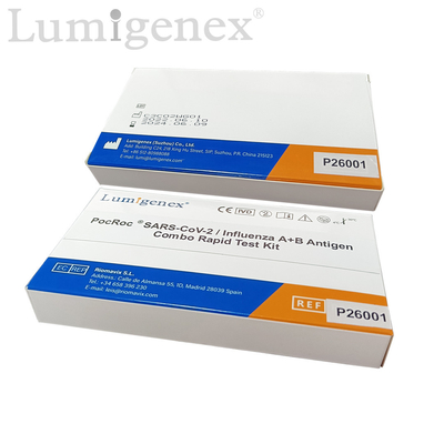 Influenza COVID19 una prova rapida Kit Colloidal Gold Nasal Swab dell'antigene di influenza B