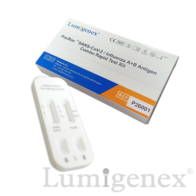 Influenza SARS-CoV-2 un iso del CE rapido di Kit Colloidal Gold Nasal Swab della prova di B