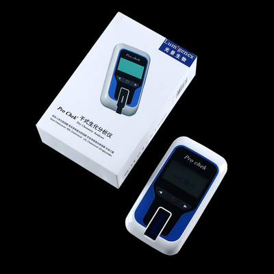 Quantitativo individui il App acido urico del CE della prova del glucosio del corpo di chetone della creatinina di chimica del dispositivo dell'analizzatore del lipido asciutto del sangue HbA1C