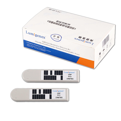 Analizzatore combinato C-reattivo del corredo TRFIA della prova dell'amiloide A (CRP/SAA) siero/della proteina nel laboratorio clinico dell'ospedale