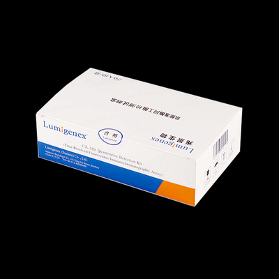 Isoenzima della chinasi di Kit Colloidal Gold Assay Creatine della prova di POC corredo/di 20 prove