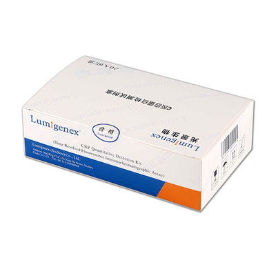 Certificazione reattiva del CE del corredo di rilevazione della proteina di dosagggio immunologico C di fluorescenza