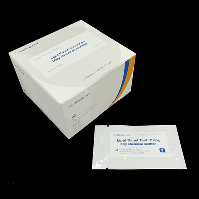 La striscia test di profilo del lipido dal CE cardiaco chimico asciutto del monitor di malattia di metodo ha segnato