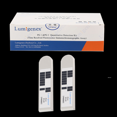 Funzione gastrica Diagnostica Pepsinogeno I / Pepsinogeno II (PGI / PGII) Combo Test Kit analisi del sangue intero infezione polmonare