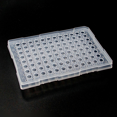 il piatto di PCR del pozzo del materiale di consumo 96 del laboratorio con il film USP di sigillamento ha approvato materiale dei pp sterilizzato
