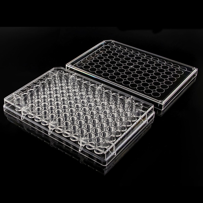 Gamma 96 Elisa Plate White buone sterile/nero del fondo piatto