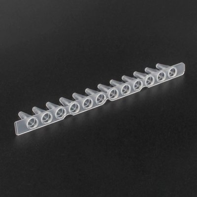 8/12 Strip PCR Tubes 0.2 Ml 0.5 Ml Colore Bianco Trasparente