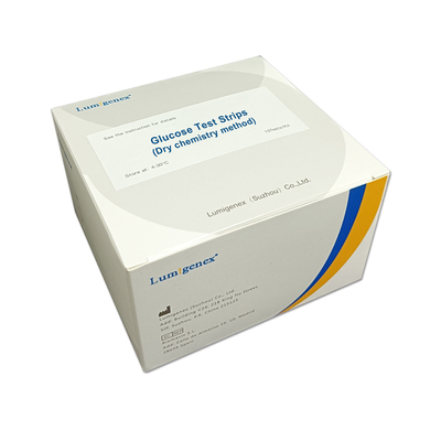 Test rapido per la rilevazione del diabete della glicemia Metodo chimico secco Certificato CE