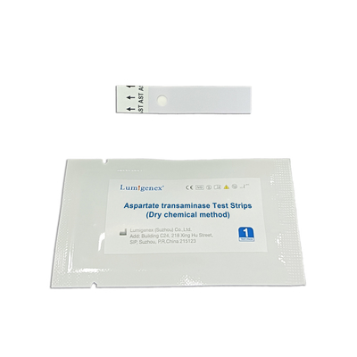 IVD Test Reagent Aspartato transaminasi Strisce reattive Metodo chimico secco