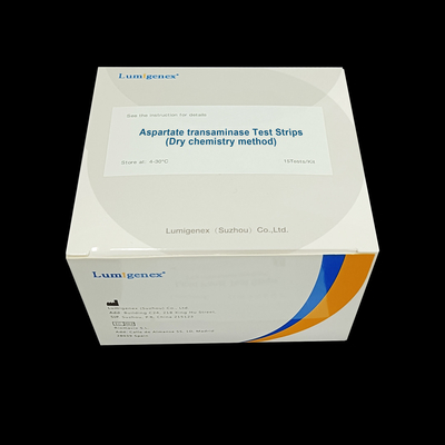 IVD Test Reagent Aspartato transaminasi Strisce reattive Metodo chimico secco