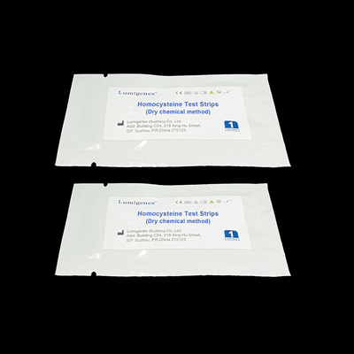 Cardiac Health Monitor Strisce reattive per l'omocisteina Metodo chimico secco