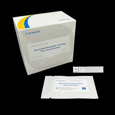 Striscia test rapida di chimica asciutta per la rilevazione dello stato del diabete