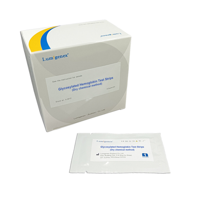 Strisce test glicosilate rapide dell'emoglobina CE/ISO13485 per i risultati accurati e veloci