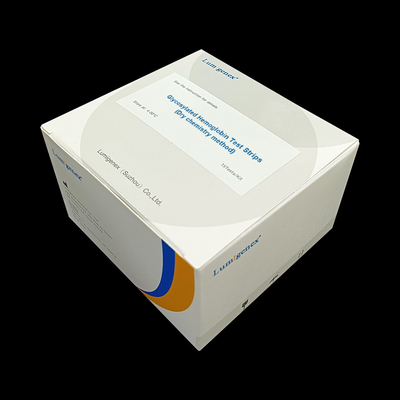 Il portatile preciso della striscia test della glicemia HbA1C per l'IVD usa il CE domestico della prova approvato