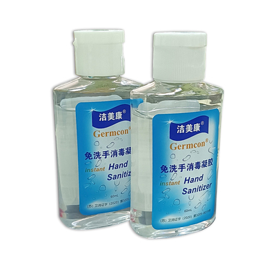 La pianta che l'olio essenziale ha aggiunto la fabbrica di disinfezione antibatterica del gel del prodotto disinfettante della mano ha personalizzato il sanitiz della mano del gel dell'alcool di 75%