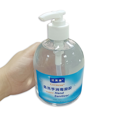 Disinfettante per le mani da 500 ml Idratante con vitamina E Disinfettante con alcol al 75%.
