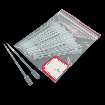 Il LDPE del grado medico ha reso ad auto Wicking Pasteur la pipetta capillare eliminabile
