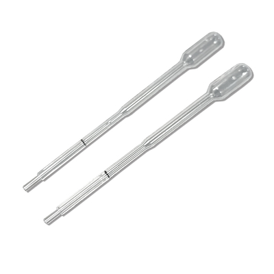 Pipetta capillare Pasteur auto assorbente in LDPE di grado medico usa e getta