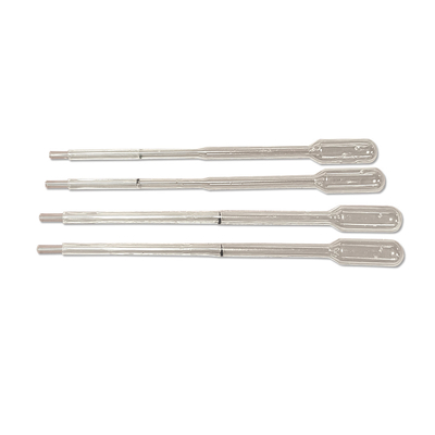 Materiale LDPE approvato USP Pipetta capillare Pasteur auto assorbente usa e getta