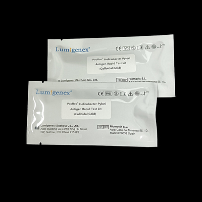 CE fecale di H.P Rapid Test dell'esemplare delle feci del campione della cassetta rapida della prova dell'antigene di helicobacter pylori approvato