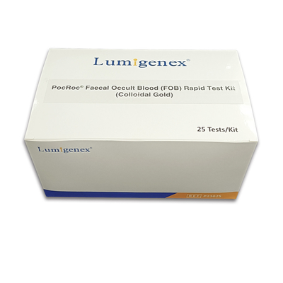 Kit per test rapido Lumigenex PocRoc FOB oro colloidale certificato CE