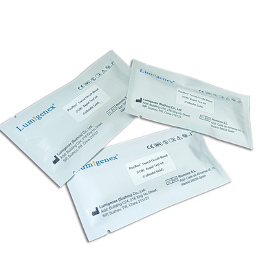 FOB Rapid Test Kit Oro Colloidale Diagnostica Sanguinamento Gastrointestinale Certificato CE