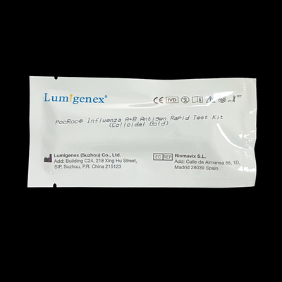Prova rapida Kit Colloidal Gold For Diagnosis dell'antigene approvato del CE di influenza B di influenza A