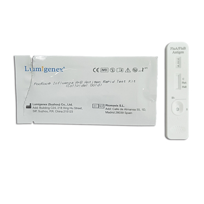 Prova rapida Kit Colloidal Gold For Diagnosis dell'antigene approvato del CE di influenza B di influenza A