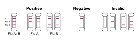 La cassetta rapida Qualititative della prova dell'oro colloidale individua il virus dell'influenza il CE dell'antigene che ha approvato l'uso domestico