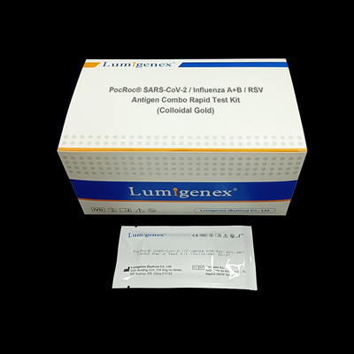 SARS-CoV-2/influenza A+B/prova rapida combinata Kit Colloidal Gold antigene di RSV