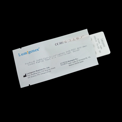 SARS-CoV-2/influenza A+B/prova rapida combinata Kit Colloidal Gold antigene di RSV