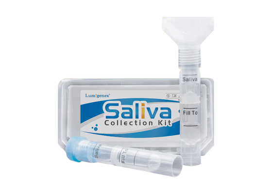 Materiali di consumo per PCR OEM Kit di raccolta della saliva da 2 ml Usa e getta Sicuro Conveniente