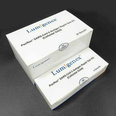 Kit per test rapido dell'antigene Covid-19 (oro colloidale) per uso medico con CE