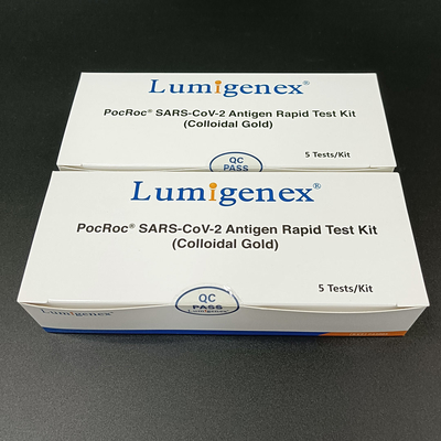 SARS-CoV-2 Tampone nasale Rapid Antigen Test Home Kit Approvato da HSA