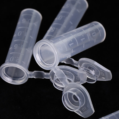 Tubo per microcentrifuga monouso da 2 ml, tubi per centrifuga ISO13485 PP
