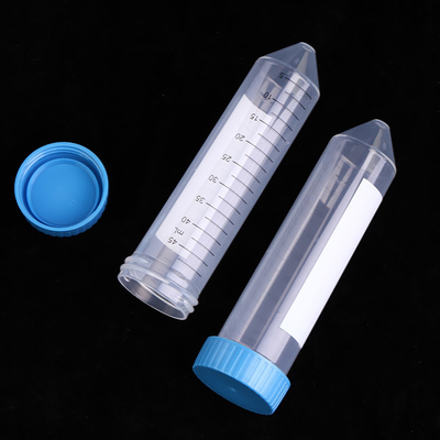 Materiali di consumo per PCR da laboratorio Provetta da centrifuga conica da 50 ml Approvata ISO13485