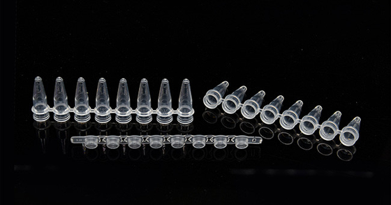 8 provette per PCR a strisce da 0,2 ml