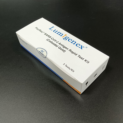 Pacchetto da 5 test Elenco comune UE dei kit di test rapidi per l'antigene SARS-CoV-2