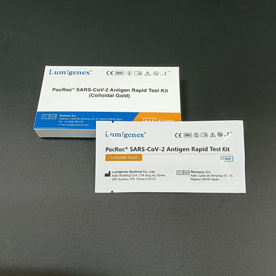 Pacchetto da 5 test Elenco comune UE dei kit di test rapidi per l'antigene SARS-CoV-2