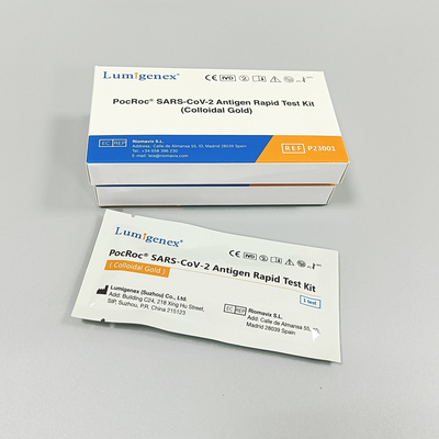 Pacchetto singolo Elenco comune europeo dei kit di test rapido dell'antigene SARS-CoV-2