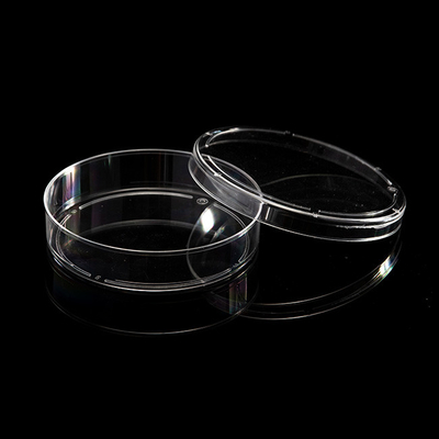 Piatto della coltura cellulare dei pp 100mm, piatto di Petri di plastica a gettare