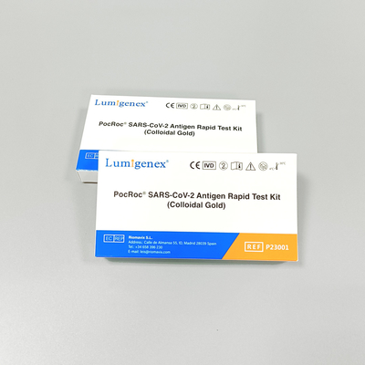 Corredo rapido della prova dell'antigene del virus della corona, oro colloidale del corredo della prova dell'antigene del CE