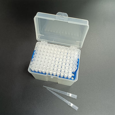 Puntali per micropipette monouso trasparenti da laboratorio, puntali per pipette da 1250 ul