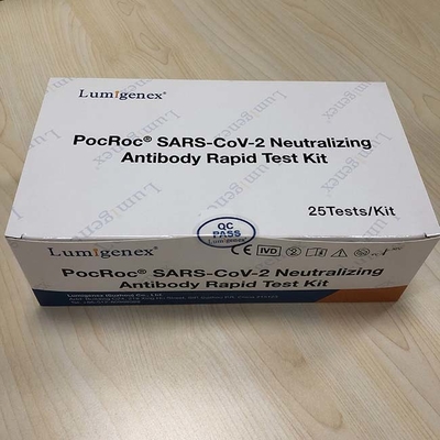 Corredo rapido di rilevazione rapida dell'anticorpo dell'oro colloidale del sangue della punta delle dita CE per SARS-CoV-2